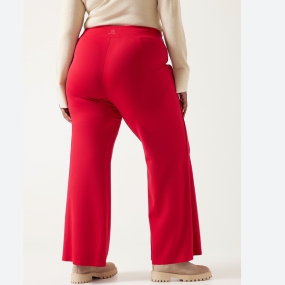 ATHELA X ALECIA KEYS Keys Limitless Pants Tropical Red Size 14 - Picture 4 of 16